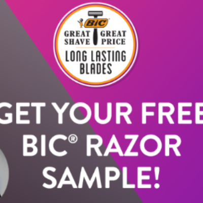Free BIC Razor Sample
