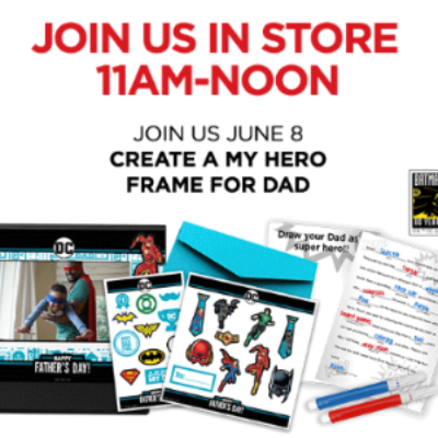 Free Father's Day Frame @ JCPenney Kids Zone - June 8