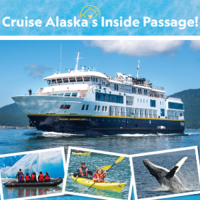Win a Cruise in Alaska’s Inside Passage