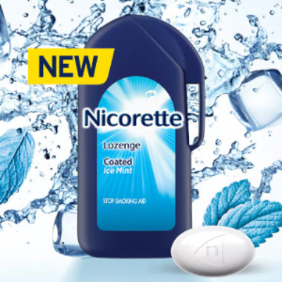 Free Nicorette Coated Ice Mint Samples