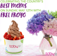 TCBY: Free Froyo for Moms - May 12th