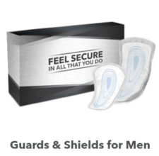 Free Depend Guards & Shields for Men
