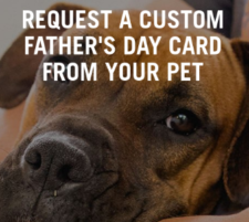 Free Father's Day Card from Your Pet