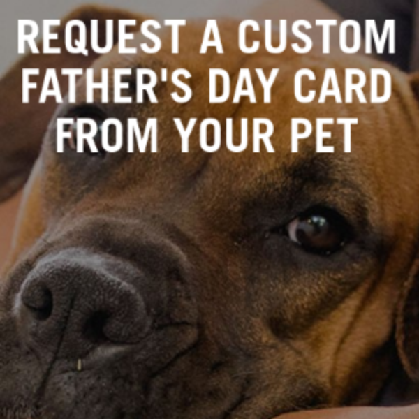 Free Father's Day Card from Your Pet - Oh Yes It's Free