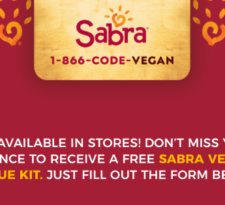 Free Sabra Vegan Rescue Kit