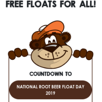 A&W Free Root Beer Float Day - Aug 6th