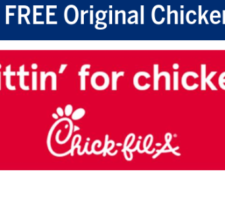 Free Chick-Fil-a Chicken Sandwich
