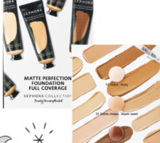 Free Sephora Collection Matte Perfection Foundation Samples