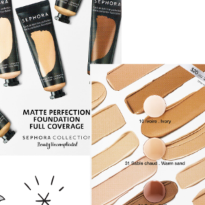 Free Sephora Collection Matte Perfection Foundation Samples