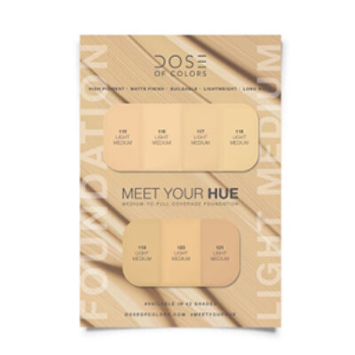 Free Dose of Colors Sample Cards