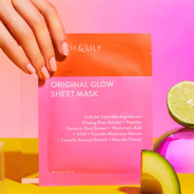 Free Peach & Lily Glow Sheet Mask