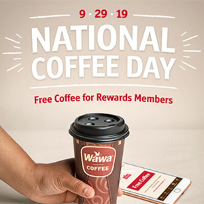 WaWa Rewards: Free Coffee on 9/29
