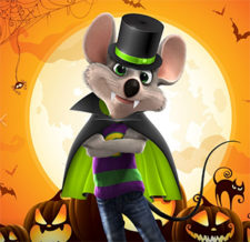 Chuck E. Cheese: 50 Free Tickets to Kids in Costume