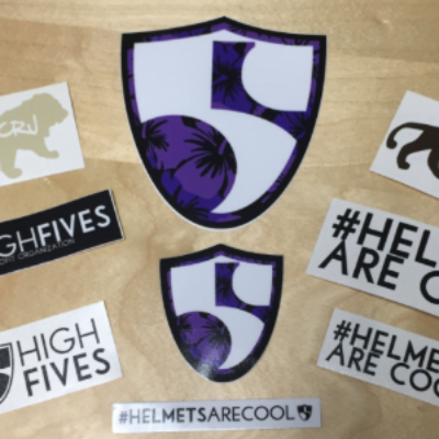 Free High Fives Foundation Stickers