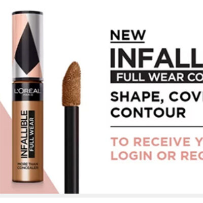 Free L'Oreal Infallible Concealer Samples