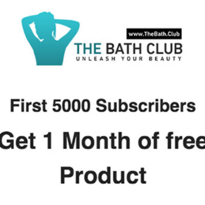 Free One Month Bath Club Subscription