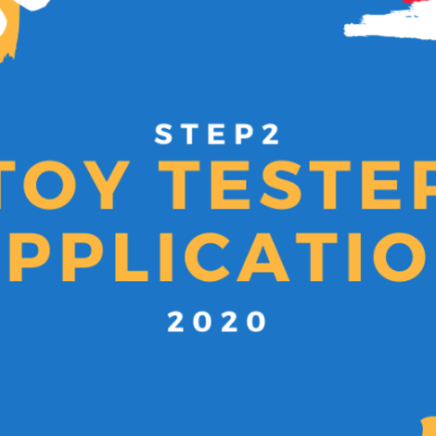 Apply to be a 2020 Step2 Toy Tester