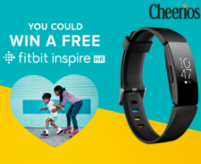 Win a Fitbit Inspire HR from General Mills