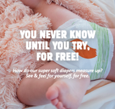Free Cuties Complete Care Diapers Sample