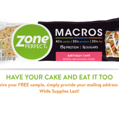 Free Zone Perfect Macros Bar