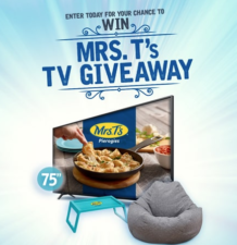 Win a 75" Samsung Smart 4K UDH TV