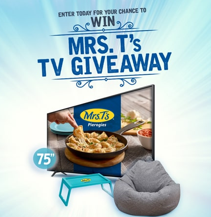 Win a 75" Samsung Smart 4K UDH TV