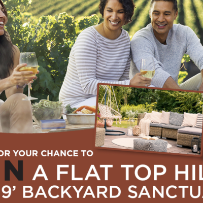 Win a Backyard Makeover from Flat Top Hills