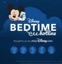 Free Mickey Bedtime Call