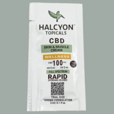 Free Halcyon Topicals CBD Cream Samples