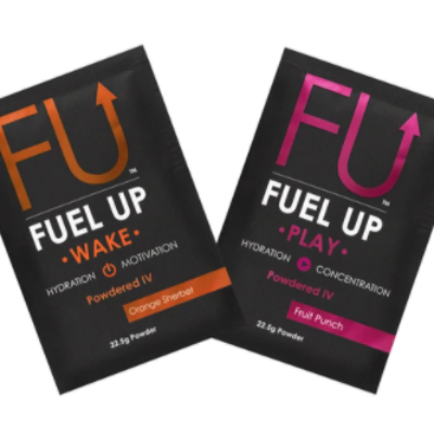 Free Fuel Up Wake & Play Hydration Sample
