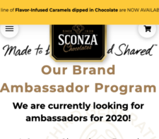 Sconza Brand Ambassador Program