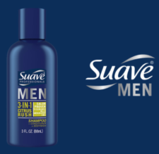 Free Suave Men Shampoo Sample