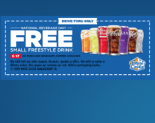 White Castle: Free Small Freestyle Drink - Expires today