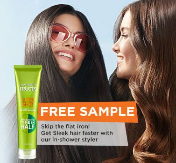 Free Fructis Sleek Shot Styler Samples