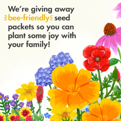 Free Seeds for Bees