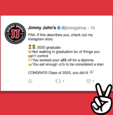 Jimmy John's: Free Sandwich for Graduates