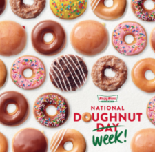 Krispy Kreme: Free Doughnut Each Day June 1-5