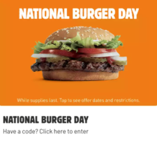 Burger King: Free Whopper