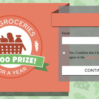 Win Groceries for a Year from Valpak