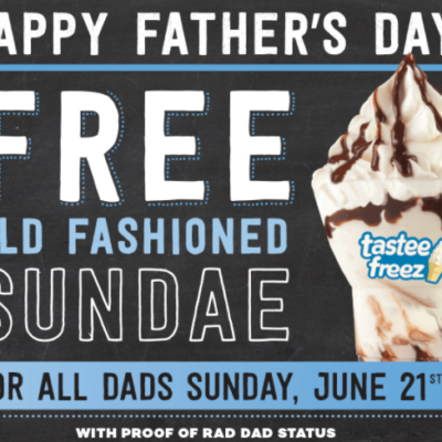 Wienerschnitzel: Free Old Fashioned Sundae for Dad - Father's Day