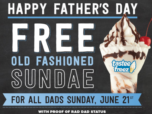 Wienerschnitzel: Free Old Fashioned Sundae for Dad - Father's Day
