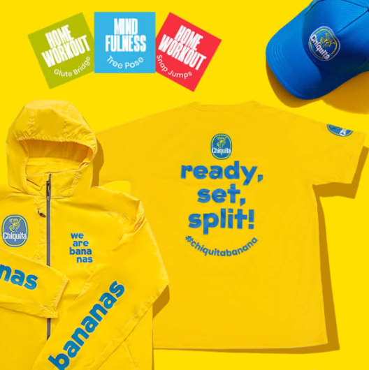 Win Chiquita Fitness Swag