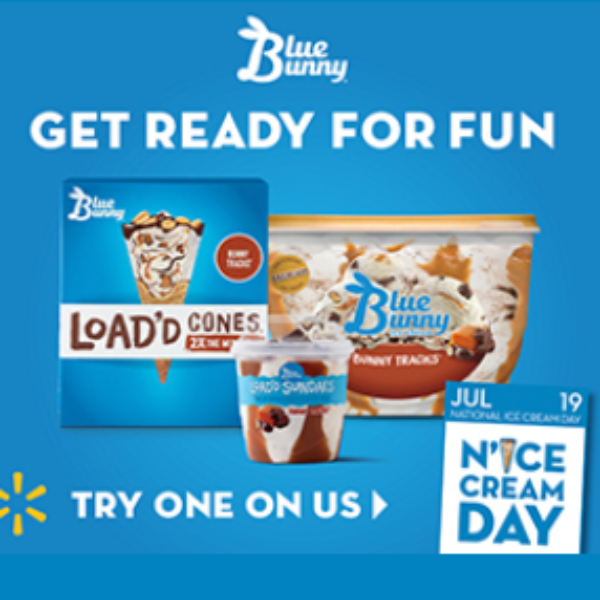 Free Blue Bunny Ice Cream W Coupon Oh Yes It s Free