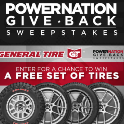 Win a Set of 4 General Tires