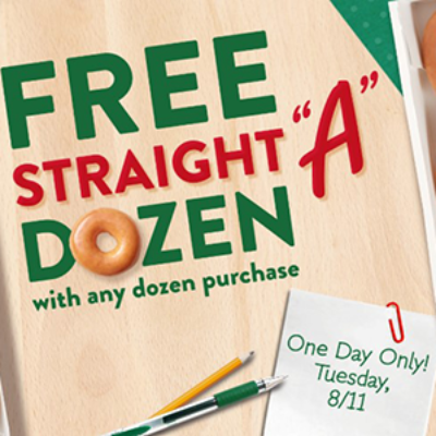 Krispy Kreme: Free Doughnuts for Teachers