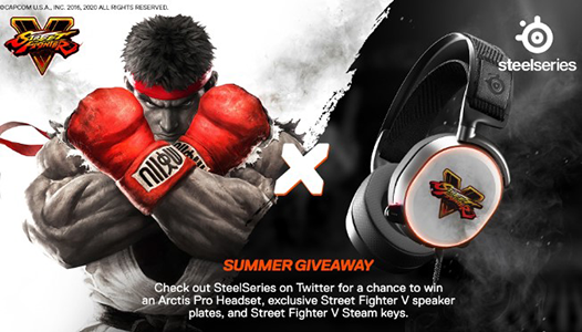 Win an Arctis Pro Headset & Street Fighter V