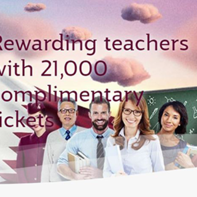 Free Qatar Airline Ticket for Teachers