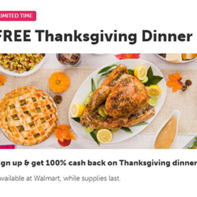Free Thanksgiving Dinner w/ Ibotta Cash Back