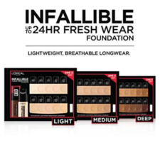 Free L'Oreal Infallible Foundation