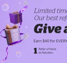 Rakuten: Free $40 Cash Back For New Members!